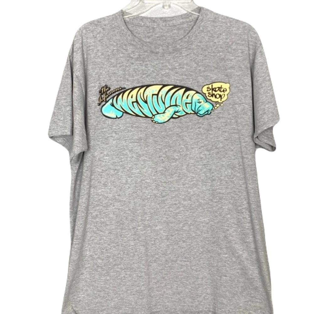 The Infamous Skate Shop graphic tee shirt
